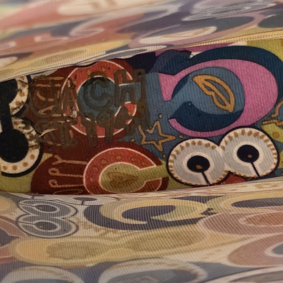 Coach Multicolor Patterned Rain Boots - Picture 10 of 13